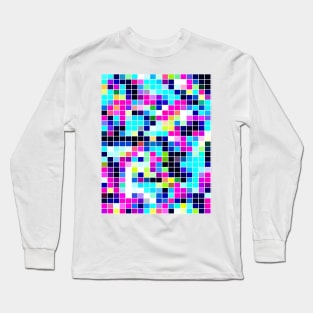 Colorful Mosaic Long Sleeve T-Shirt